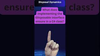 Implementing IDisposable for Resource Management in C [upl. by Idaline]