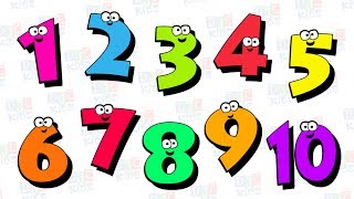 Counting numbers for Children  Numbers 1 to 10 [upl. by Ashatan]