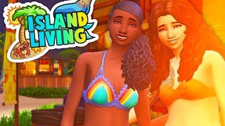 SHE POPPED THE QUESTION BY THE BONFIRE💗  THE SIMS 4  ISLAND LIVING  PART 5 [upl. by Anhej]