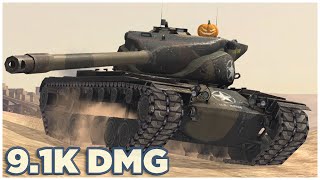 T57 Heavy Tank • 91K DMG • 6 KILLS • WoT Blitz [upl. by Angeline]