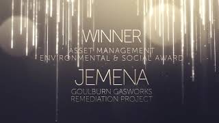 Jemena wins Asset Management Council 2020 Award [upl. by Aciretehs]