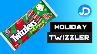 Twizzlers Holiday Pull and Peel review  Christmas Twizzlers [upl. by Tnarud742]