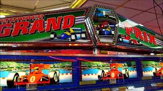 Coin Operated Monaco Grand Prix Pusher Amusement Arcade Machine [upl. by Attalanta]