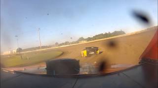 Shaun Walski  95x  USRA BModified  Olympic Fire Protection InCar Cam [upl. by Irmine]