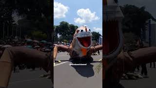 BIAWAK RAKSASA🔥MAGELANG ETHNO CARNIVAL DI DEPAN ALUN ALUN MAGELANG TGL 15092024 [upl. by Ynottirb878]