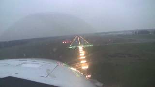 Finding the Runway Final Approach and Landing in a Piper PA46 Meridian [upl. by Lobiv]