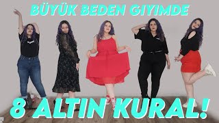 kilolu kızların giyim rehberi  ince gösteren 8 altın kural [upl. by Denys]