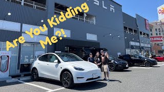 Tesla Japan Model Y Delivery Day [upl. by Cammie]