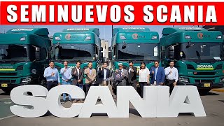 SCANIA entrega 9 remolcadores SEMINUEVOS a la empresa TIMCO [upl. by Selbbep]