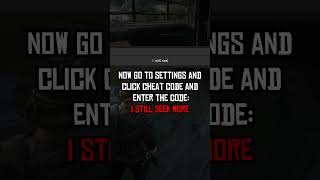 CHEAT CODE Set Dead Eye lvl In RDR2 rdr2 reddeadredemtion2 tips shorts short [upl. by Anert708]