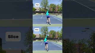 The tenniserve flat or slice [upl. by Akerley]