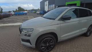 2022 22 SKODA Karoq 15 TSI 150ps SportLine DSG [upl. by Lydie]