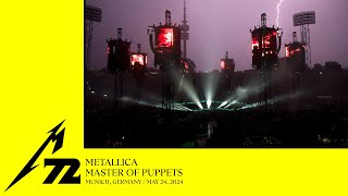 Metallica Master of Puppets Munich Germany  May 24 2024 [upl. by Notnirb]