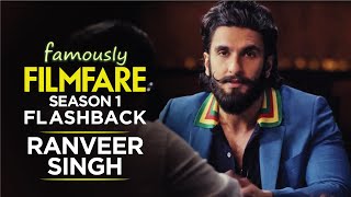 Ranveer Singh talks about love movies and stardom  Ranveer Singh Interview  Famously Filmfare S1 [upl. by Itin774]