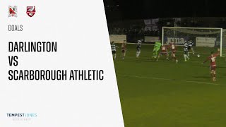 Goals Darlington v Scarborough Athletic [upl. by Rowland]