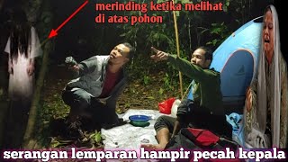 Camping Horor Hampir Pecah Kepala Karna DilemparOleh Sosok Wanita Gadis [upl. by Dlared]