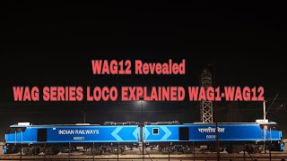 HISTORY OF GOODS LOCOMOTIVES INDIAN RAILWAYS FAN CLUBALSTOM EXPLAINEDWAG 12 [upl. by Callie2]