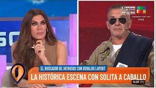 La histórica escena de Osvaldo Laport con Solita Silveyra en el caballo [upl. by Basso]