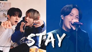 TXT YEONJUN amp TAEHYUN X ATEEZ  STAY The Kid LAROI Justin Bieber [upl. by Massimiliano45]