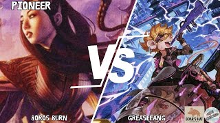 Boros Burn VS Abzan Greasefang MTG Pioneer [upl. by Leamsi]