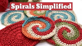 COMPLETE Guide to SPIRALS 1 to 4 Colors PLUS Squaring Them Off 🤩 [upl. by Jallier837]