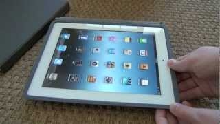 iPad Smart Case Unboxing amp First Look 2012 [upl. by Yvad773]