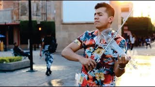 To my love  Bomba Estéreo  Acrylic Violin Cover By August [upl. by Arihsak]