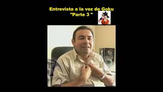 NO quiero ser la Voz de Goku Entrevista a Mario Castañeda Parte 3 mariocastañeda dragonball [upl. by Ahsitil]