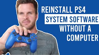 How to fix ps4 Software Update Error Fix Initialize and reinstall system software [upl. by Levi]