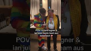 Gestern Zusammentreffen beim Villacher Fasching Ian Jules und Richard Lugner [upl. by Marsha]