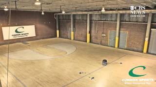 Time Lapse Building an NCAA Final Four court [upl. by Aeirdna504]