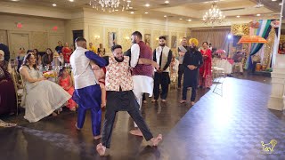 SIMRAN amp ARSH  BHANGRA PERFORMANCE  STORIES BY LEO  2023 [upl. by Meeharb]