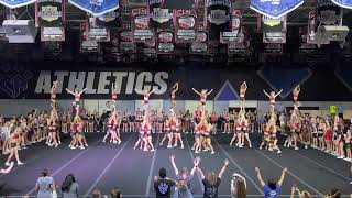 CHEER ATHLETICS PANTHERS MAJORS SHOW OFF 2023 [upl. by Atiuqal806]