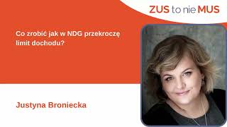 Co zrobić jak w NDG przekroczę limit dochodu [upl. by Volotta]