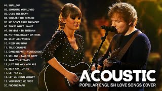 Acoustic 2023 ⧸ The Best Acoustic Covers of Popular Songs 2023  English Love Songs Cover ♥ [upl. by Barr]