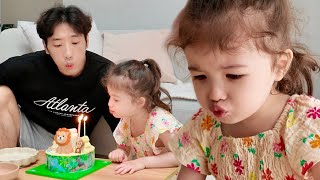 SUB 엄마없이 보낸 로아의 세 번째 생일 생일 파티 준비하기 할머니의 사랑❤️  VLOG [upl. by Hooge]