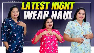 బడ్జెట్లో Night Dresses ఎంత బాగున్నాయో Under 500  Meesho Night Wear Haul In Telugu  Telugu Vlogs [upl. by Ruder415]