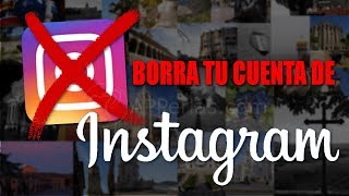 Cómo ELIMINAR una cuenta de INSTAGRAM desde iPhone  Trucos Instagram [upl. by Trumaine]