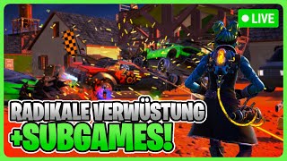 🚀 LIVE Fortnite Season 3  RADIKALE VERWÜSTUNG amp Sub Games 🎮 [upl. by Oralee516]