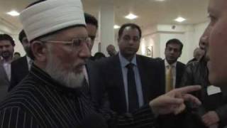 Dr Qadri Answering to Arabic Channel in Arabic 4 of 6 after press conference in london [upl. by Trilbee978]