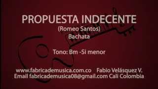 Propuesta Indecente Romeo Santos [upl. by Benis514]