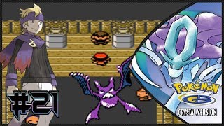 Pokemon Crystal Walkthrough Part 21 Gym Battle 4 Morty [upl. by Gwenette107]