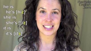 How to Pronounce Contractions American English Pronunciation [upl. by Millicent]