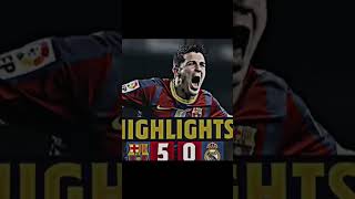 Messi Vs Real Madrid [upl. by Lleral]