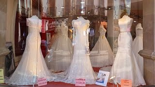 La Calle de los Vestidos de Novias XV años primera comunión Bautizos en la CDMX [upl. by Coster]