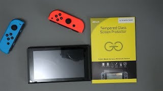 Nintendo Switch Tempered Glass Screen Protector by JETech [upl. by Pasho]