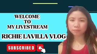 Richie Lavilla vlog is live SLS muna po [upl. by Ahsurej]