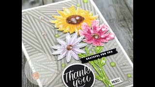 Watercolor Diecuts  AlteNew Watercolors  SSS Floral Stems [upl. by Ramed]