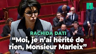 Rachida Dati chahutée pour son retour à lAssemblée [upl. by Ladnek]