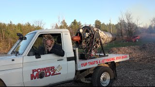 Jet Truck Blows a gasket PowerModz [upl. by Ealasaid]